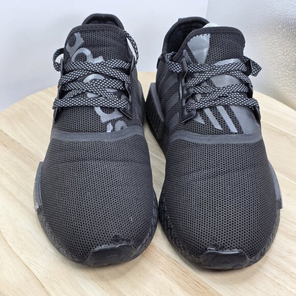 Adidas NMD R1 Print Boost Black Size 8 Sneakers Shoes FV6989 - Picture 4 of 11
